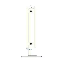 Pied support de radiateur
